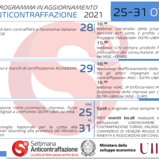 settimana anticontraffazione