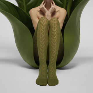 Bio-Derived Sneakers Tights