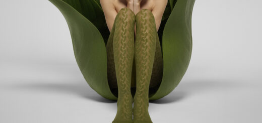 Bio-Derived Sneakers Tights